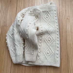 Handmade Vintage Wool Sweater Fisherman